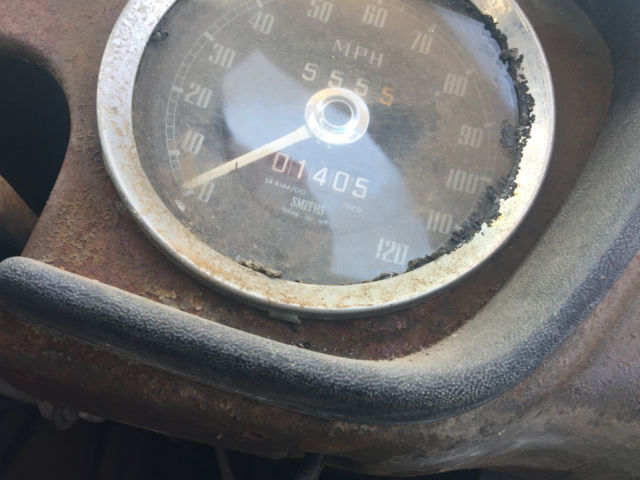 1967 Blue MG MGB Convertible