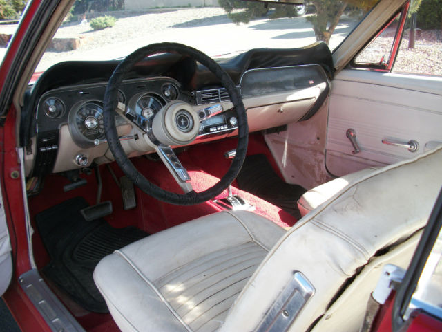 1967 Red Ford Mustang Coupe