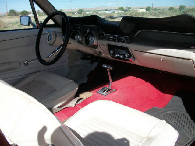 1967 Red Ford Mustang Coupe