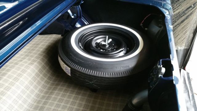 1967 Blue Ford Mustang