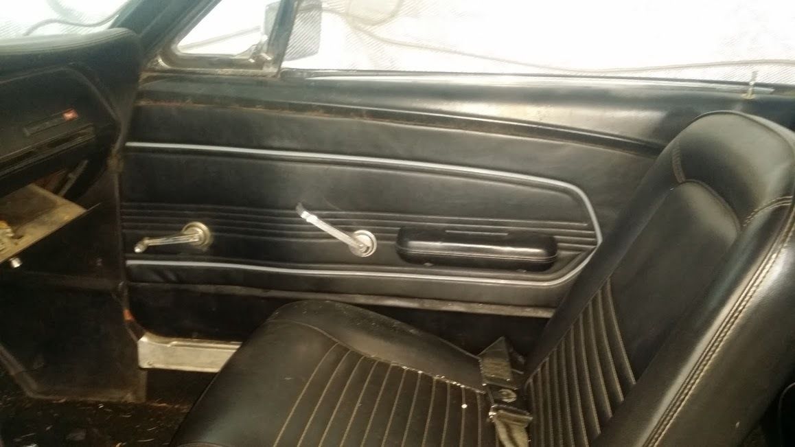 1967 Red Ford Mustang Coupe