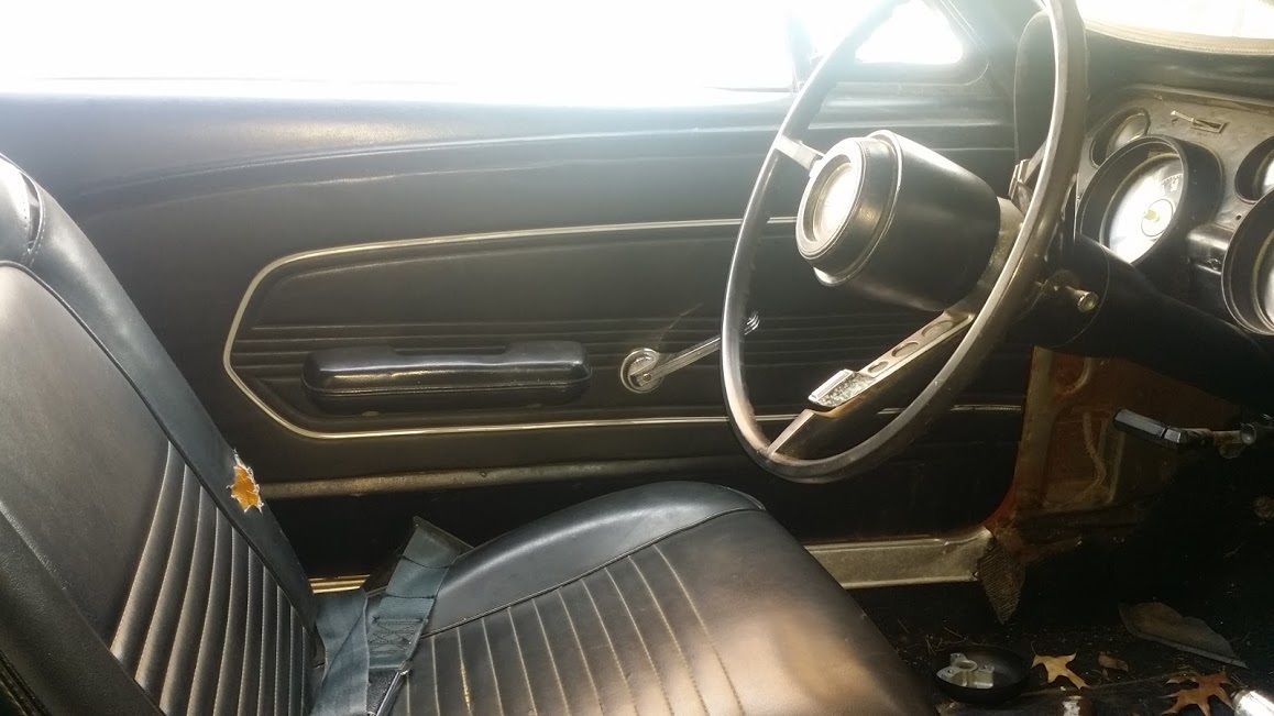 1967 Red Ford Mustang Coupe