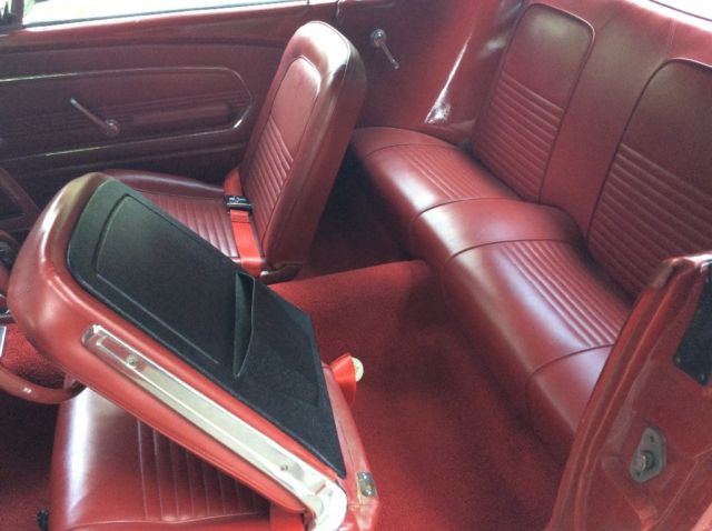 1967 Red Ford Mustang Coupe