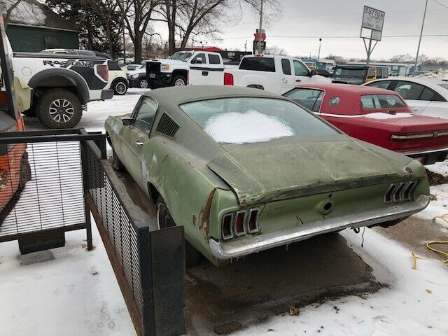 1967 Green Ford Mustang Fastback