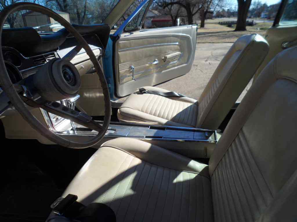 1967 Brittany Blue Ford Mustang Coupe