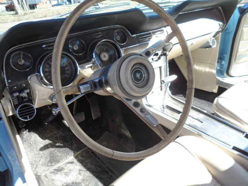 1967 Brittany Blue Ford Mustang Coupe