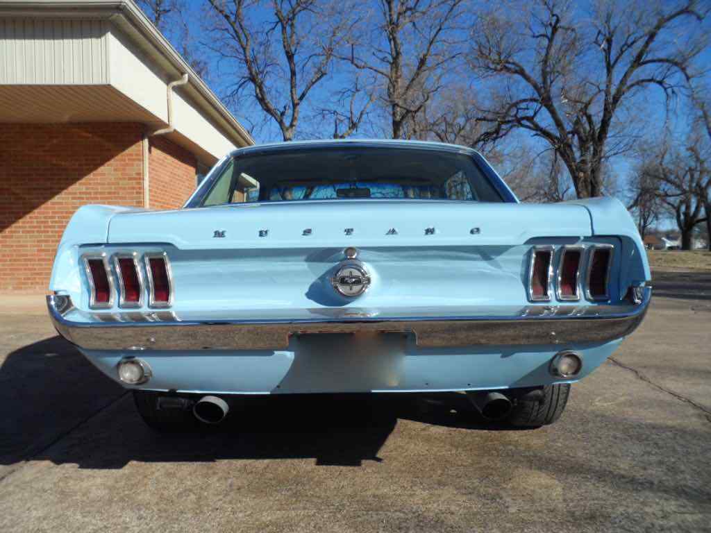 1967 Brittany Blue Ford Mustang Coupe