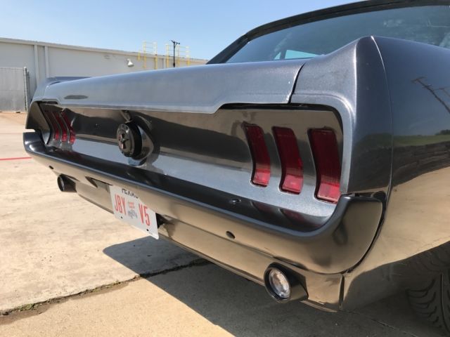 1967 Magnetic grey Ford Mustang Coupe