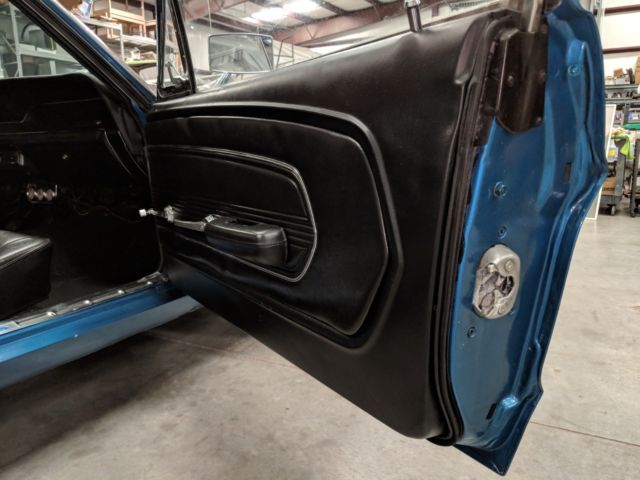 1967 Blue Ford Mustang Coupe