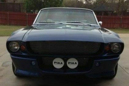 1967 White Ford Mustang Convertible