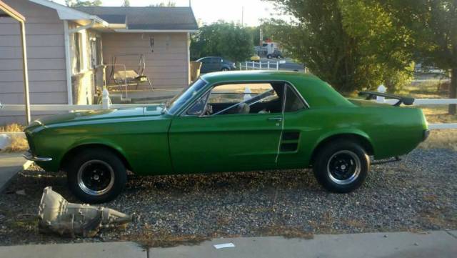 1967 Bright Green Ford Mustang