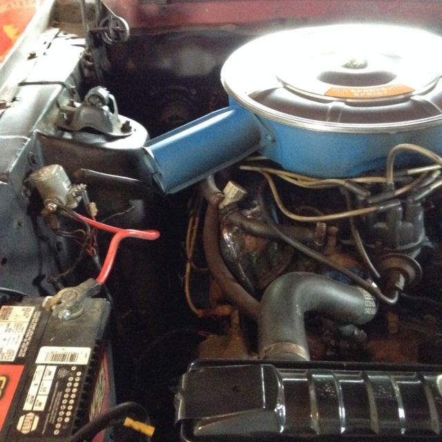 1967 Red Ford Mustang Convertible