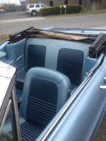 1967 Blue Ford Mustang Convertible