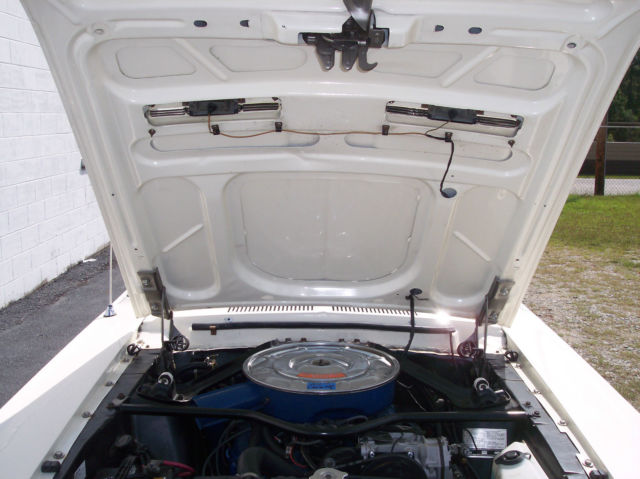 1967 White Ford Mustang Convertible