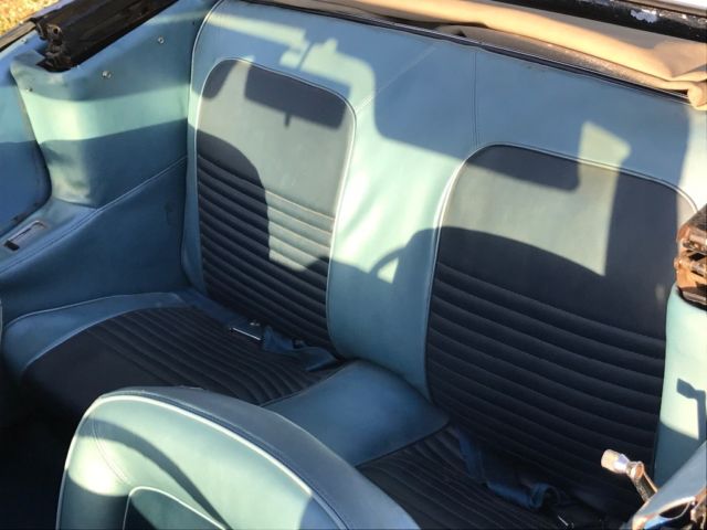 1967 Blue Ford Mustang Convertible