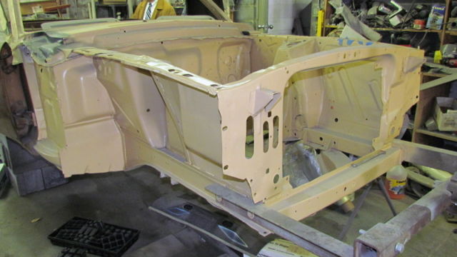 1967 Primer Ford Mustang Convertible