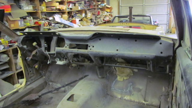 1967 Primer Ford Mustang Convertible
