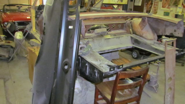 1967 Primer Ford Mustang Convertible
