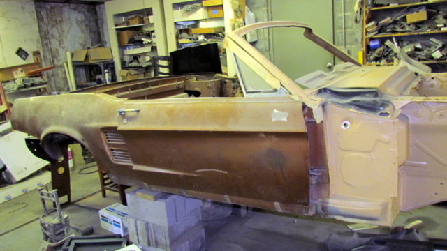 1967 Primer Ford Mustang Convertible