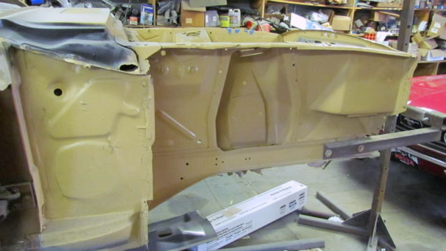 1967 Primer Ford Mustang Convertible