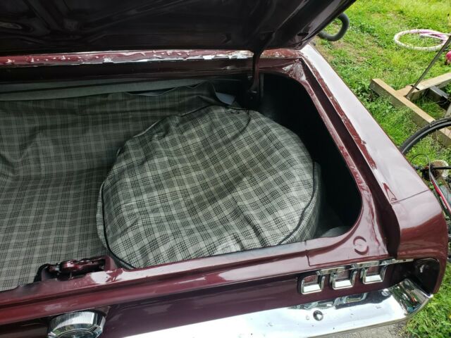 1967 Red Ford Mustang Convertible