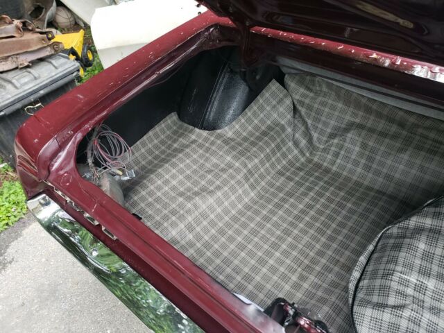 1967 Red Ford Mustang Convertible