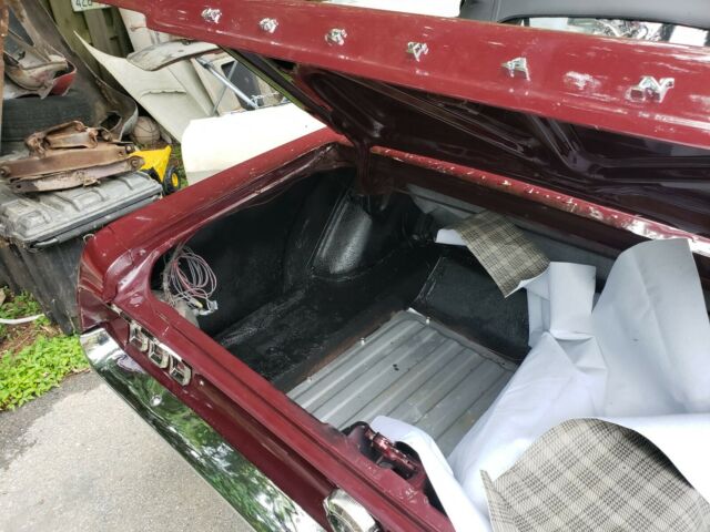 1967 Red Ford Mustang Convertible