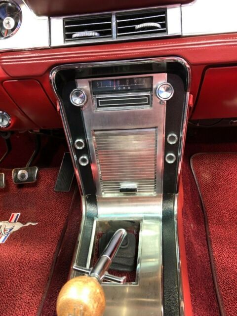 1967 Black Ford Mustang Convertible