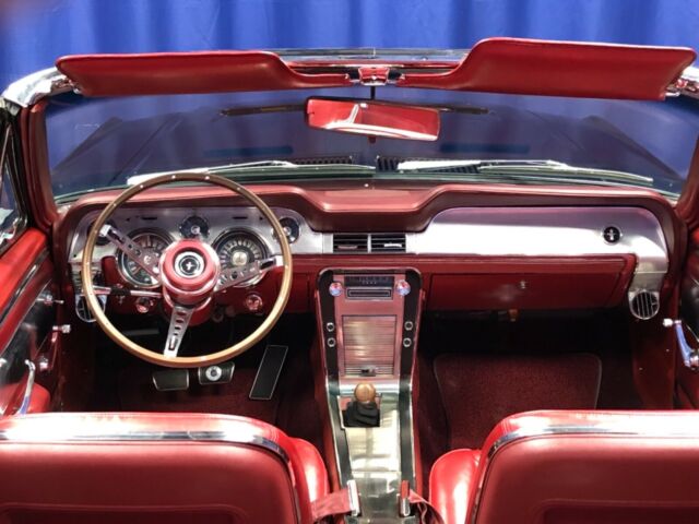 1967 Black Ford Mustang Convertible