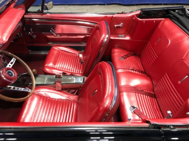 1967 Black Ford Mustang Convertible