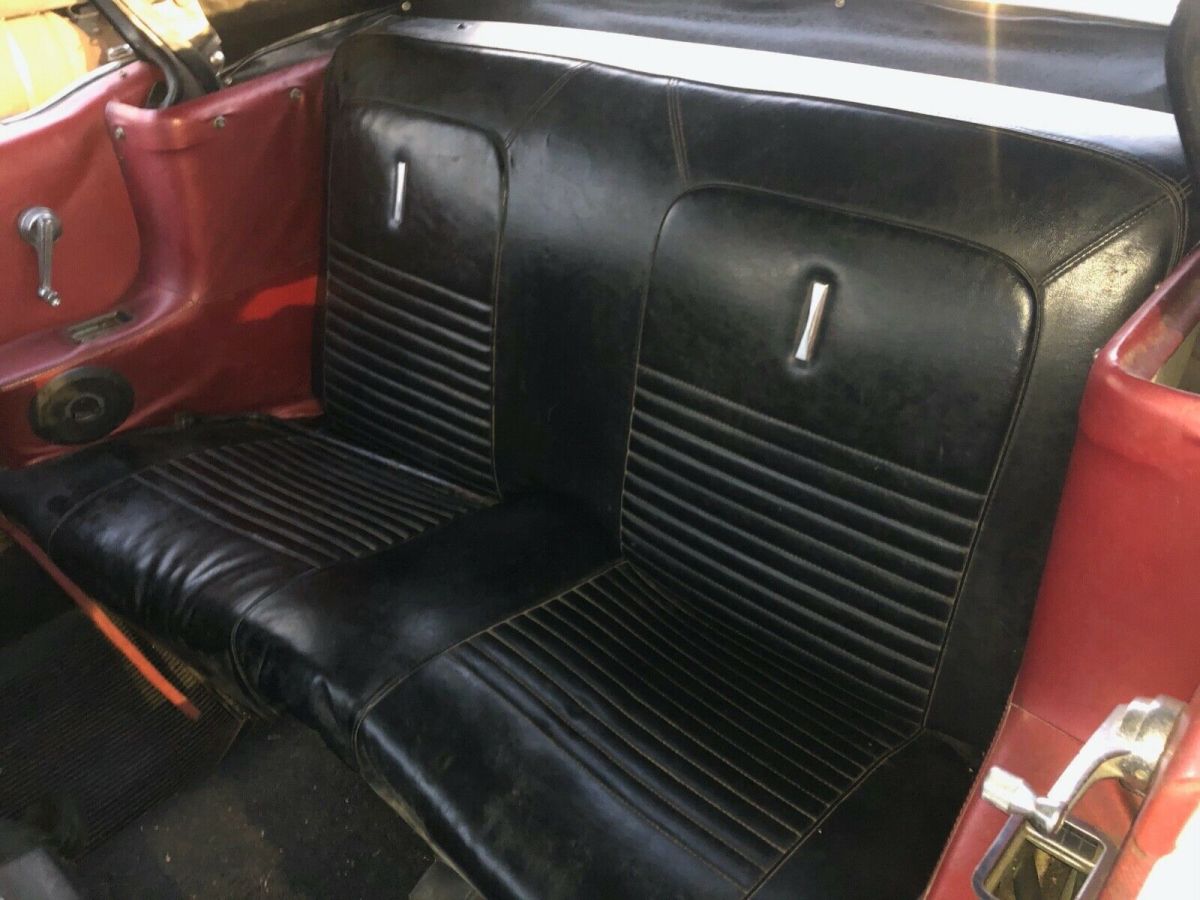 1967 White Ford Mustang Convertible