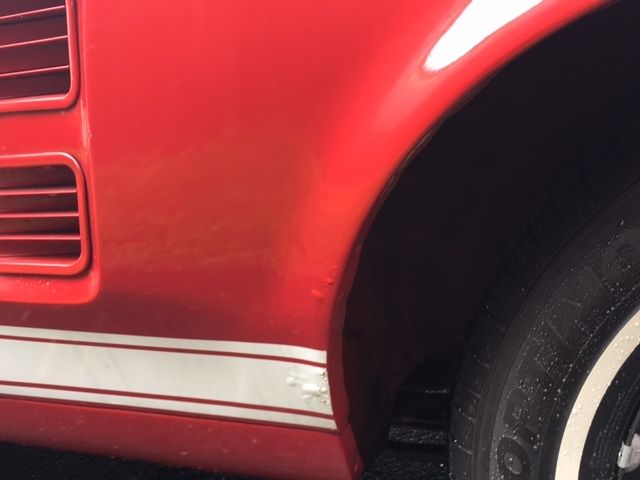 1967 Red Ford Mustang Convertible