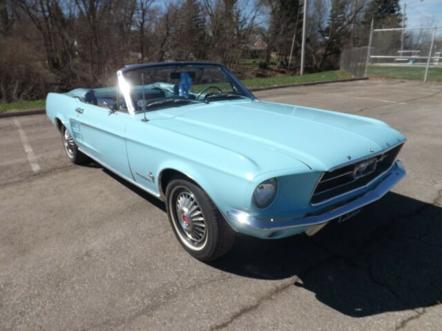 1967 BLUE Ford Mustang Convertible