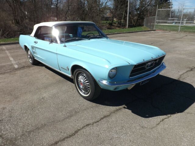 1967 BLUE Ford Mustang Convertible