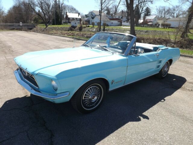 1967 BLUE Ford Mustang Convertible