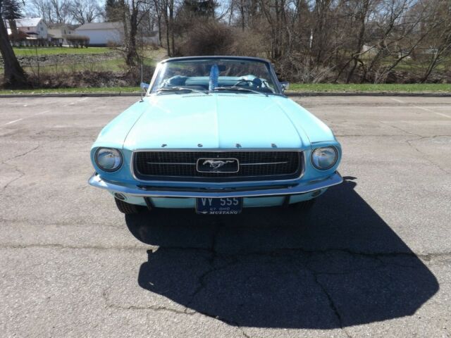 1967 BLUE Ford Mustang Convertible