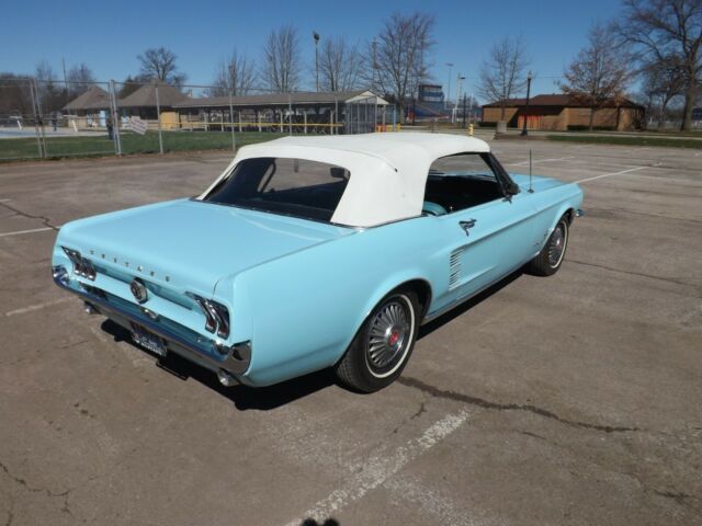 1967 BLUE Ford Mustang Convertible