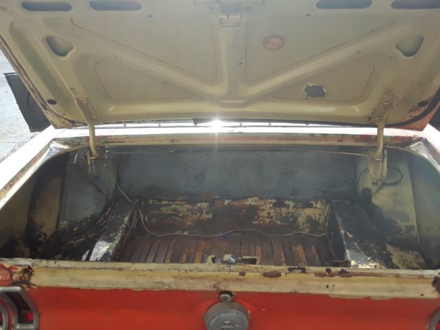 1967 ORANGE Ford Mustang CONVERTIBLE