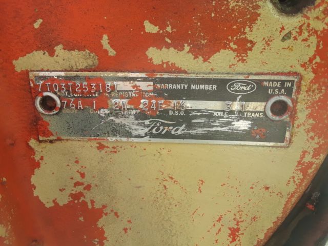 1967 ORANGE Ford Mustang CONVERTIBLE