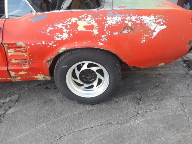 1967 ORANGE Ford Mustang CONVERTIBLE