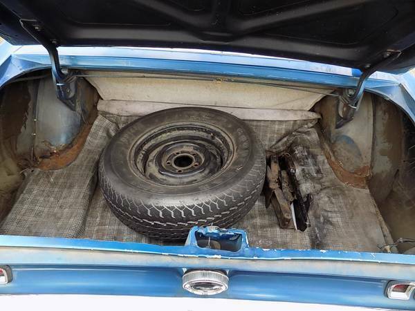 1967 Blue Ford Mustang Convertible