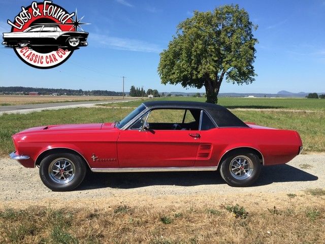 1967 Blue Ford Mustang Coupe