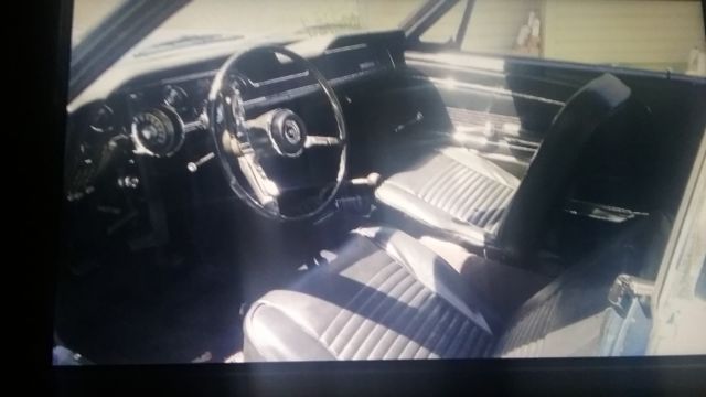 1967 Blue Ford Mustang Coupe