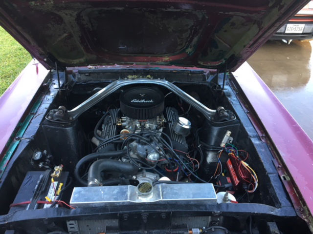 1967 Red Ford Mustang Coupe