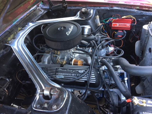 1967 Red Ford Mustang Coupe