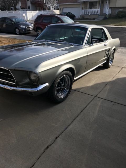 1967 Gray Ford Mustang Coupe