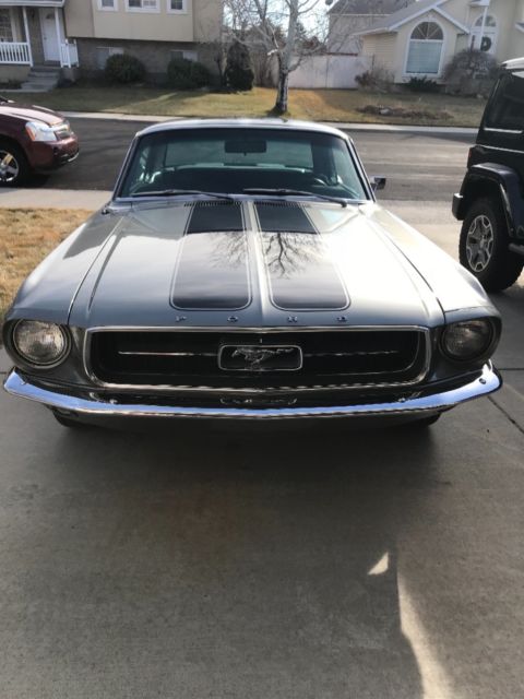 1967 Gray Ford Mustang Coupe
