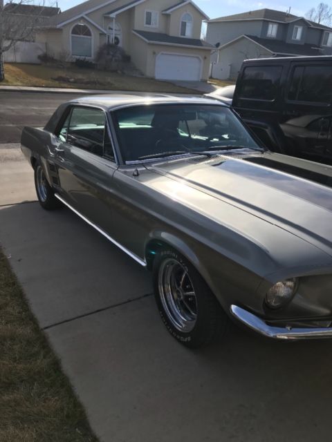 1967 Gray Ford Mustang Coupe