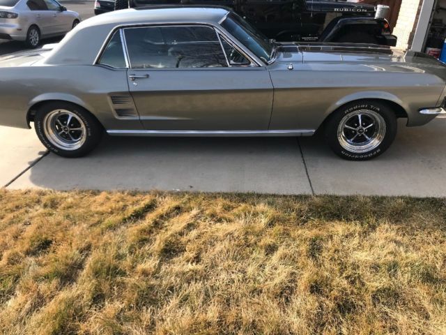 1967 Gray Ford Mustang Coupe
