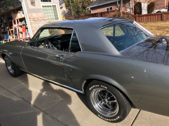 1967 Gray Ford Mustang Coupe